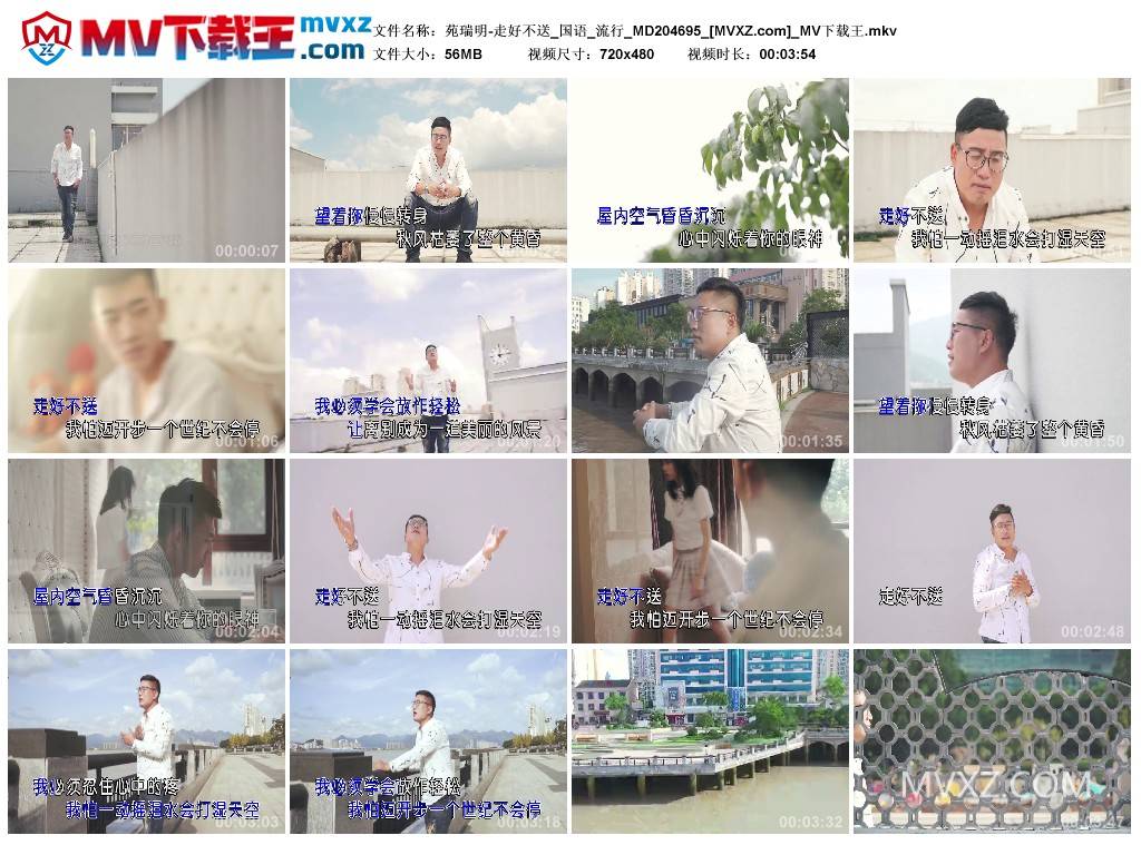 苑瑞明-走好不送_国语_流行_MD204695